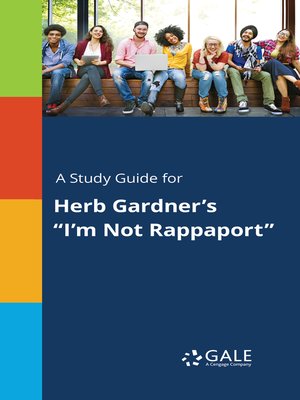 cover image of A Study Guide for Herb Gardner's "I'm Not Rappaport"